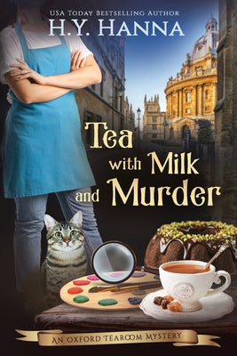 Book cover of Tea With Milk and Murder (LARGE PRINT) by Hanna, H. y.