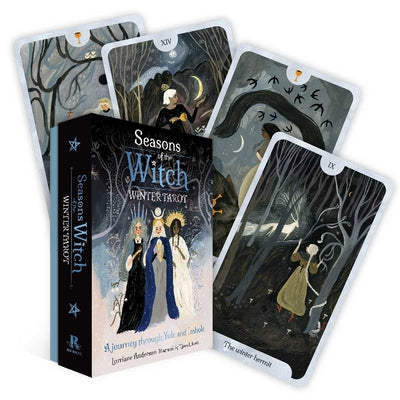 Book cover of Seasons of the Witch: Winter Tarot: A Journey Through Yule and Imbolc by Anderson, Lorriane