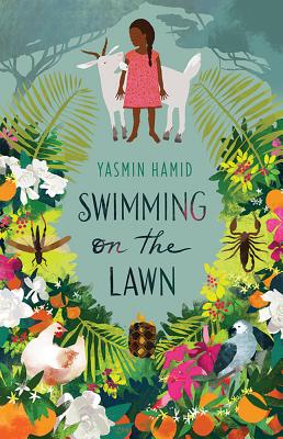Swimming on the Lawn by Yasmin Hamid book cover