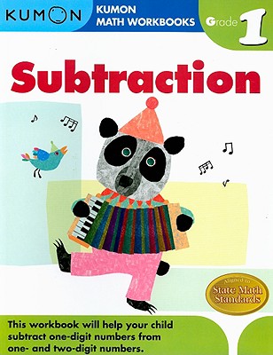 Book cover of Kumon Grade 1 Subtraction by Tachimoto, Michiko