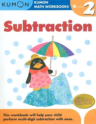 Book cover of Kumon Grade 2 Subtraction by Tachimoto, Michiko
