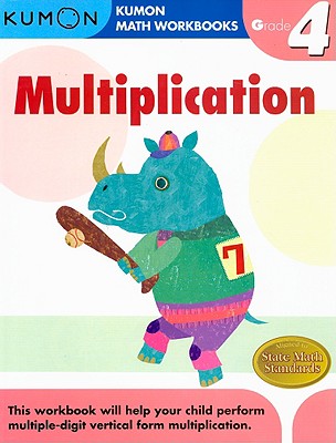 Book cover of Kumon Grade 4 Multiplication by Tachimoto, Michiko