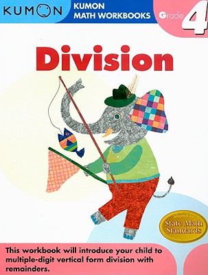 Book cover of Kumon Grade 4 Division by Tachimoto, Michiko