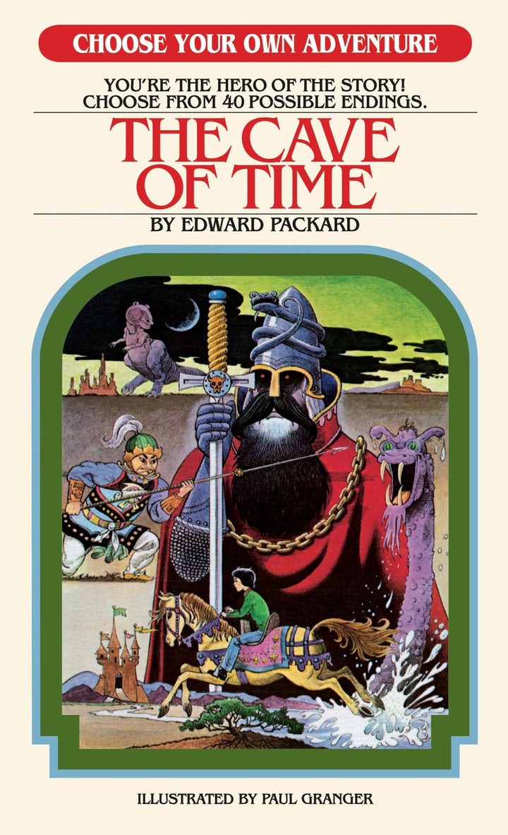Book cover of The Cave of Time by Packard, Edward