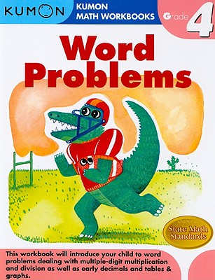 Book cover of Kumon Grade 4 Word Problems by Kumon Publishing