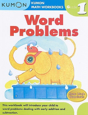 Book cover of Kumon Grade 1 Word Problems by Kumon Publishing