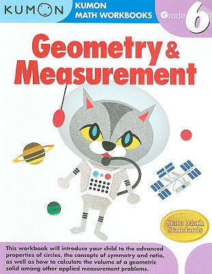 Book cover of Kumon Grade 6 Geometry and Measurement by Kumon Publishing