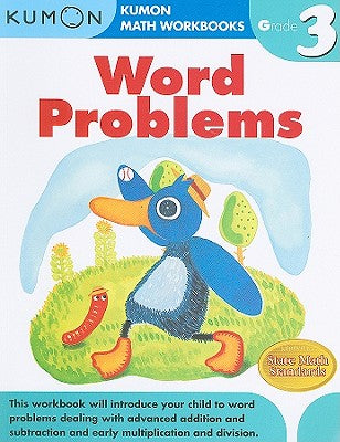 Book cover of Kumon Grade 3 Word Problems by Kumon Publishing