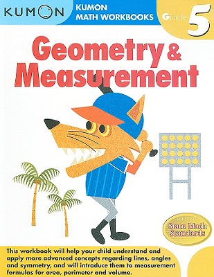 Book cover of Kumon Grade 5 Geometry and Measurement by Kumon Publishing