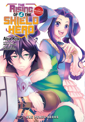 Book cover of The Rising of the Shield Hero Volume 4: The Manga Companion by Kyu, Aiya