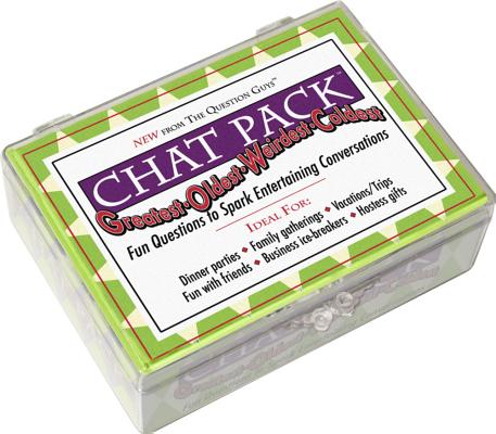 Chat Pack Greatest-Oldest-Weirdest-Coldest: Fun Questions to Spark Entertaining Conversations by Nicholaus, Bret book cover