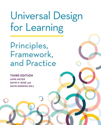 Universal Design for Learning: Principles, Framework, and Practice by Meyer, Anne book cover
