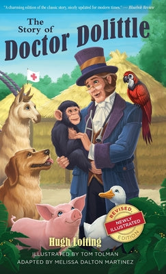 Book cover of The Story of Doctor Dolittle, Revised, Newly Illustrated Edition by Lofting, Hugh