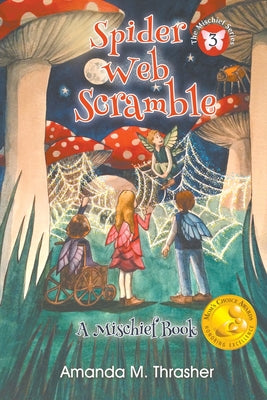 Book cover of Spider Web Scramble by Thrasher, Amanda M.