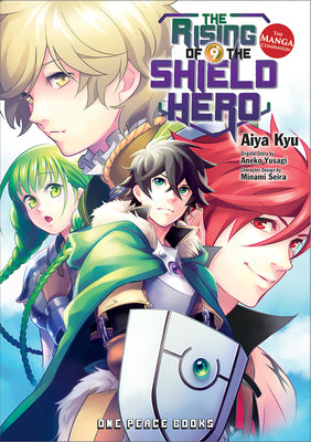 Book cover of The Rising of the Shield Hero Volume 9: The Manga Companion by Kyu, Aiya