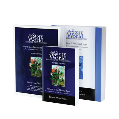 Story of the World, Vol. 2 Bundle: History for the Classical Child: The Middle Ages; Text, Activity Book, and Test & Answer Key by Susan Wise Bauer book cover