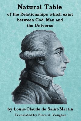 Book cover of Natural Table: Natural Table of Correspondences Which Exist Between God, Man and the Universe by Vaughan, Piers a.