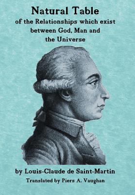 Book cover of Natural Table: Natural Table of Correspondences Which Exist Between God, Man and the Universe by Vaughan, Piers a.