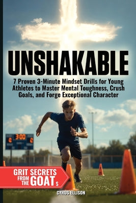 Unshakable: 7 Proven 3-Minute Mindset Drills for Young Athletes to Master Mental Toughness, Crush Goals, and Forge Exceptional Character by Cyrus Ellison book cover