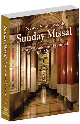 Book cover of St. Joseph Sunday Missal Prayerbook and Hymnal for 2026 [Paperback] Catholic Book Publishing Corp by Catholic Book Publishing & Icel