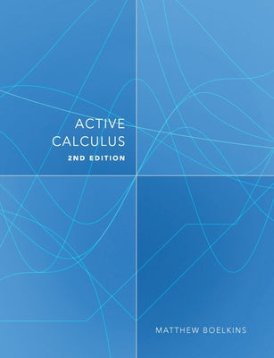 Active Calculus: Single Variable by Matthew Boelkins book cover