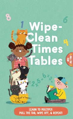 Wipe Clean Times Tables by Little Genius Books book cover