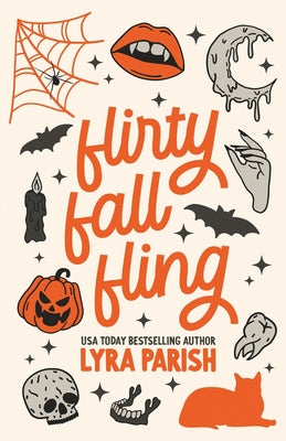 Flirty Fall Fling: a small-town spicy secret fling romcom by Parish, Lyra book cover