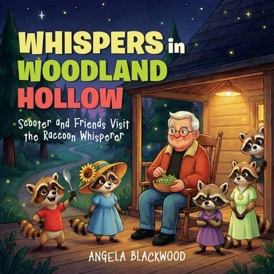 Whispers in Woodland Hollow: Scooter and Friends Visit the Raccoon Whisperer by Angela Blackwood book cover