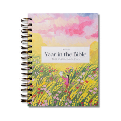 Book cover of A Beautiful Year in the Bible: The 52-Week Bible Study for Women (Sb) by Alabaster Co
