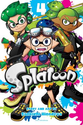Splatoon, Vol. 4 by Sankichi Hinodeya book cover