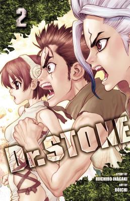 Dr. Stone, Vol. 2: Two Kingdoms of the Stone World by Riichiro Inagaki book cover