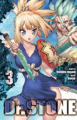 Dr. Stone, Vol. 3: Two Million Years of Being by Riichiro Inagaki book cover