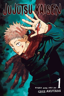 Book cover of Jujutsu Kaisen, Vol. 1 by Akutami, Gege