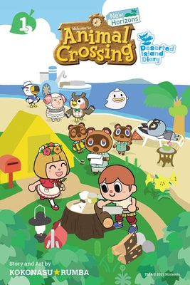 Animal Crossing: New Horizons, Vol. 1: Deserted Island Diary by Rumba, Kokonasu book cover