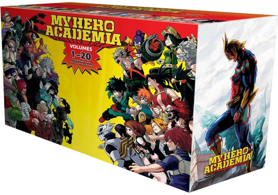 Book cover of My Hero Academia Box Set 1: Includes Volumes 1-20 with Premium by Horikoshi, Kohei