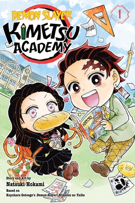 Book cover of Demon Slayer: Kimetsu Academy, Vol. 1 by Gotouge, Koyoharu