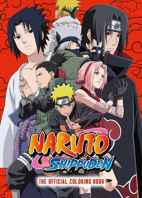 Naruto Shippuden: The Official Coloring Book by Viz Media book cover