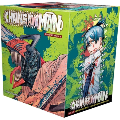 Book cover of Chainsaw Man Box Set: Includes Volumes 1-11 by Fujimoto, Tatsuki