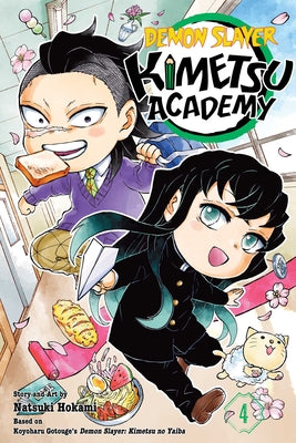Demon Slayer: Kimetsu Academy, Vol. 4 by Gotouge, Koyoharu book cover