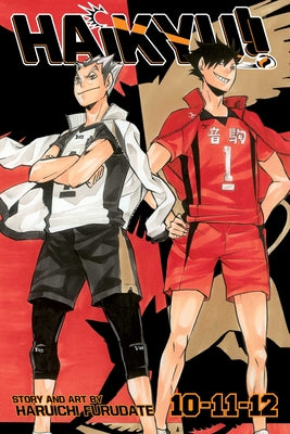 Haikyu!! (3-In-1 Edition), Vol. 4: Includes Vols. 10, 11 & 12 by Furudate, Haruichi book cover
