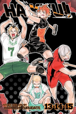 Haikyu!! (3-In-1 Edition), Vol. 5: Includes Vols. 13, 14 & 15 by Haruichi Furudate book cover