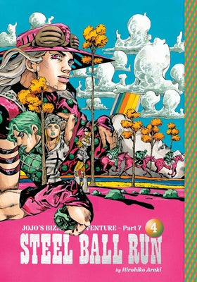 Book cover of Jojo's Bizarre Adventure: Part 7--Steel Ball Run, Vol. 4 by Araki, Hirohiko