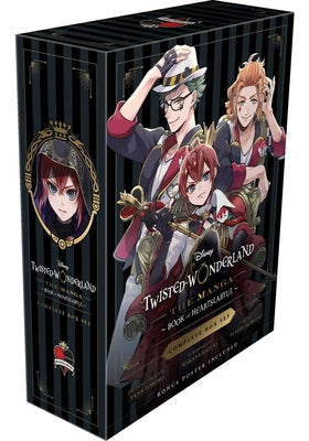 Book cover of Disney Twisted-Wonderland: The Manga - Book of Heartslabyul Complete Box Set: Includes Vols. 1-4 with Premium by Hazuki, Wakana