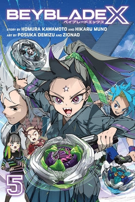Book cover of Beyblade X, Vol. 5 by Kawamoto, Homura