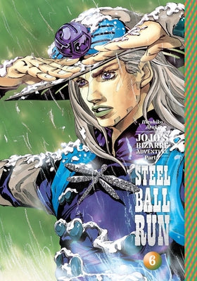 Book cover of Jojo's Bizarre Adventure: Part 7--Steel Ball Run, Vol. 6 by Araki, Hirohiko