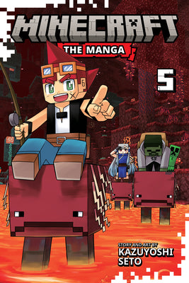 Book cover of Minecraft: The Manga, Vol. 5 by Seto, Kazuyoshi