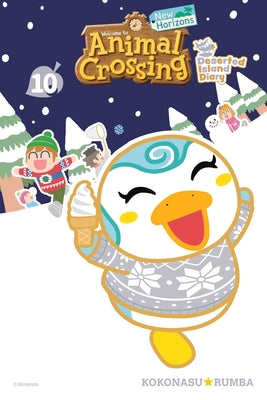 Book cover of Animal Crossing: New Horizons, Vol. 10: Deserted Island Diary by Rumba, Kokonasu