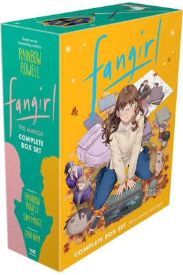 Fangirl: The Manga Complete Box Set: Includes Volumes 1-4, with Poster by Rainbow Rowell book cover