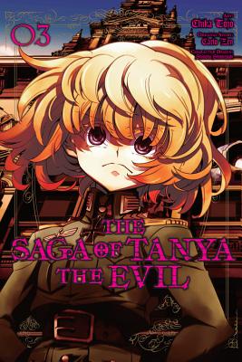Book cover of The Saga of Tanya the Evil, Vol. 3 (Manga) by Zen, Carlo