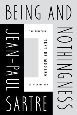 Being and Nothingness by Sartre, Jean-Paul book cover